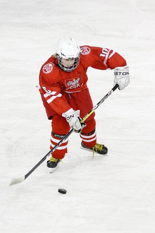 Ice Hockey. Women's U18 Friendly Match. Poland - Denmark. 06.01.2017