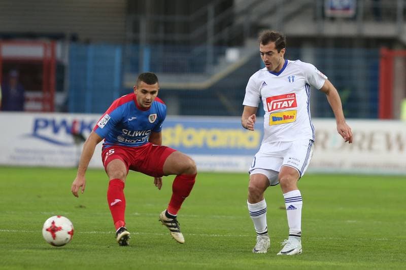 Football. Lotto Ekstraklasa. Piast Gliwice - Wisla Plock. 28.10.2017