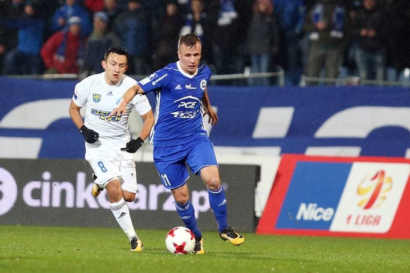 Football. Nice I liga. Ruch Chorzow - Stal Mielec. 17.11.2017