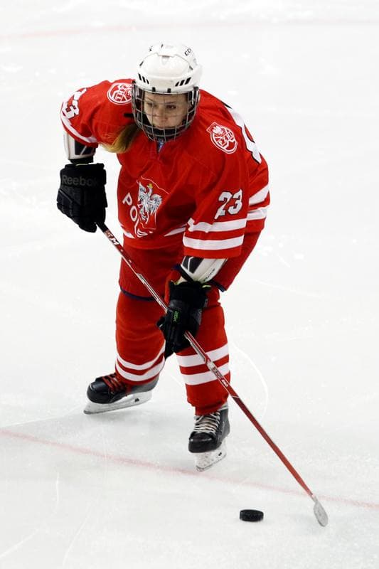 Ice Hockey. Women's Friendly Match. Poland - Ontario. 04.04.2017