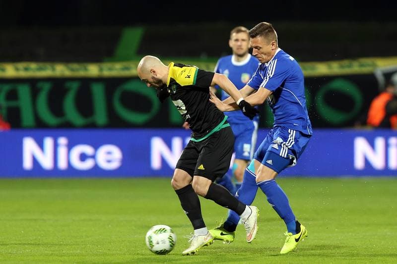 Football. Nice I Liga. GKS Katowice - Miedz Legnica. 13.04.2017