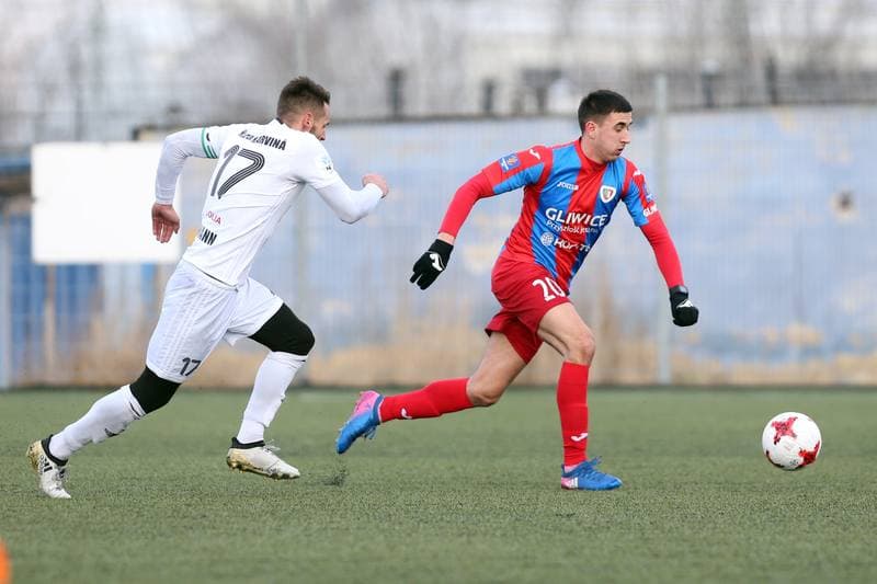 Football. Friendly Match. MFK Karvina - Piast Gliwice. 20.01.2018
