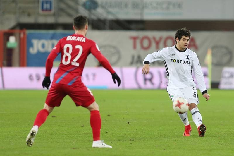 Football. Lotto Ekstraklasa. Piast Gliwice - Legia Warsaw. 12.12.2017