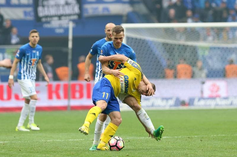 Football. Polish Cup. Lech Poznan - Arka Gdynia. 02.05.2017