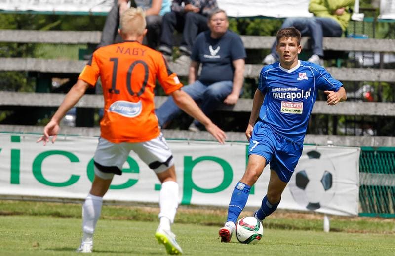Football. Podbeskidzie Bielsko Biala - MFK Ruzomberok. 10.07.2015