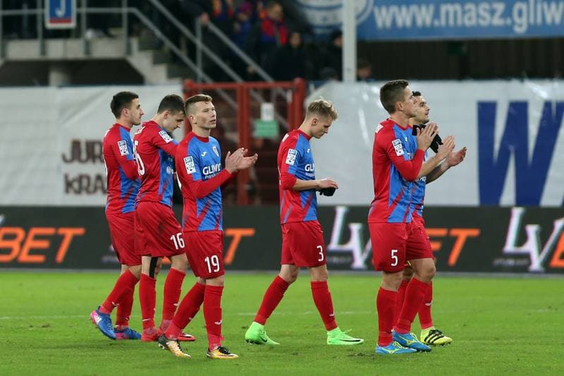 Football. Lotto Ekstraklasa. Piast Gliwice - Legia Warsaw. 12.12.2017