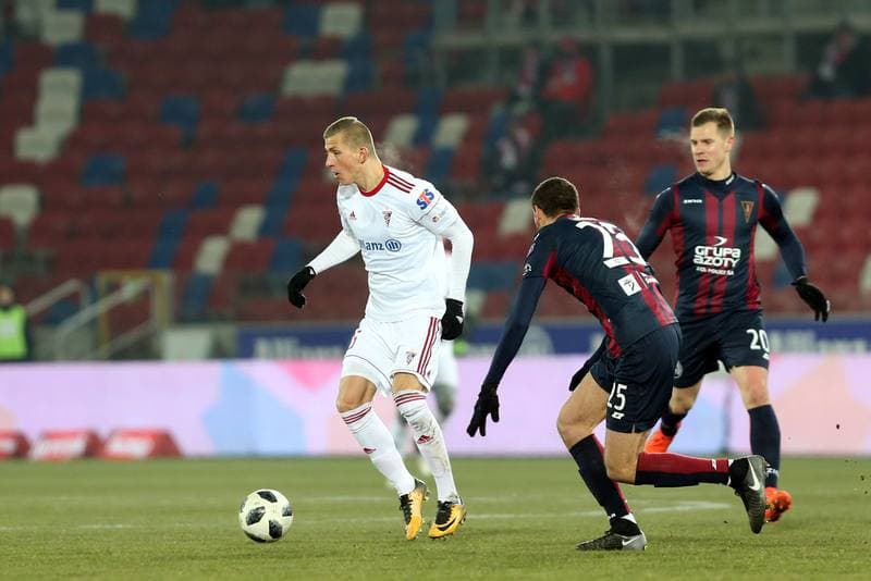 Football. Lotto Ekstraklasa. Gornik Zabrze - Pogon Szczecin. 28.02.2018