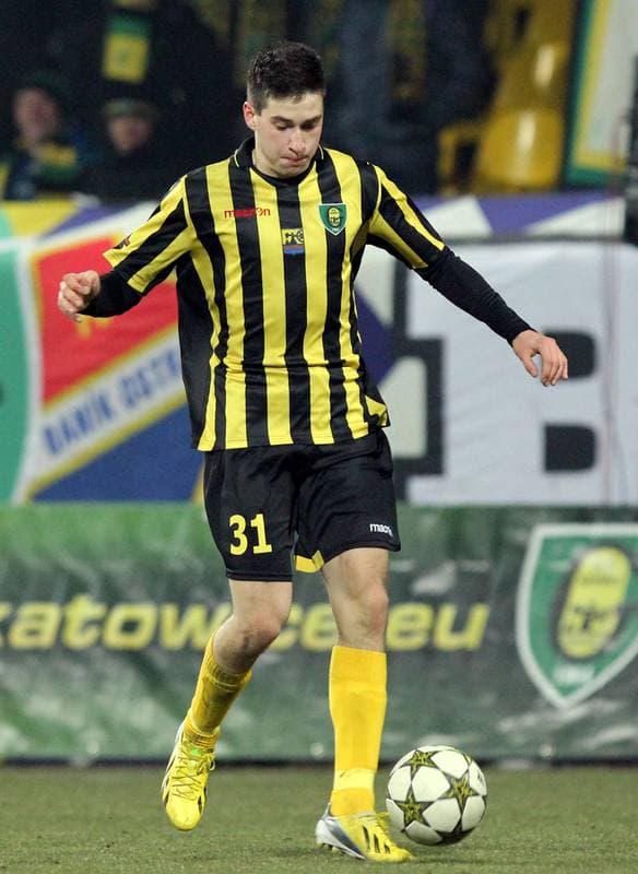 Football. I liga. GKS Katowice - Bogdanka Leczna. 30.03.2013