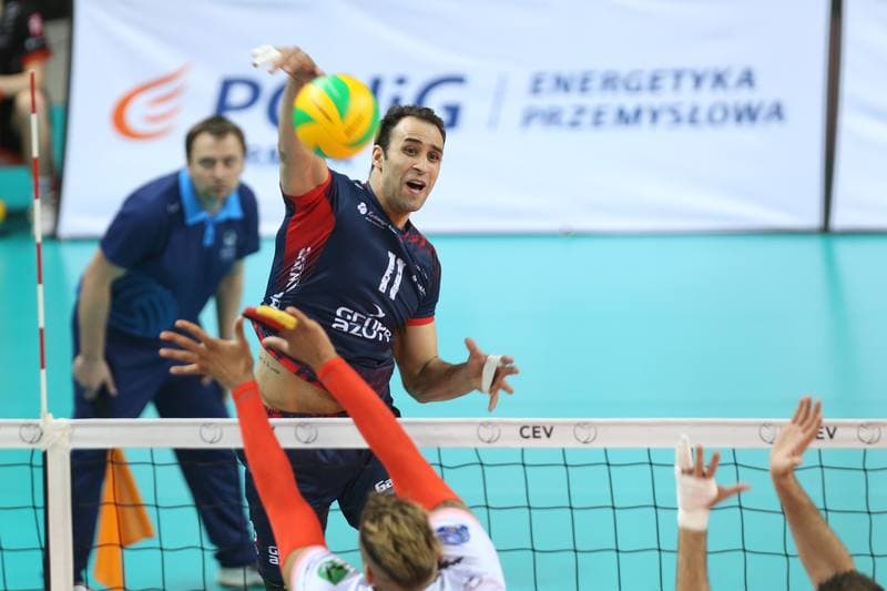Volleyball. CEV Champions League. Jastrzebski Wegiel - ZAKSA Kedzierzyn-Kozle. 14.03.2018