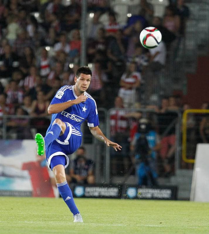 Football. PKO BP Ekstraklasa. Cracovia Krakow - Wisla Krakow. 24.07.2015