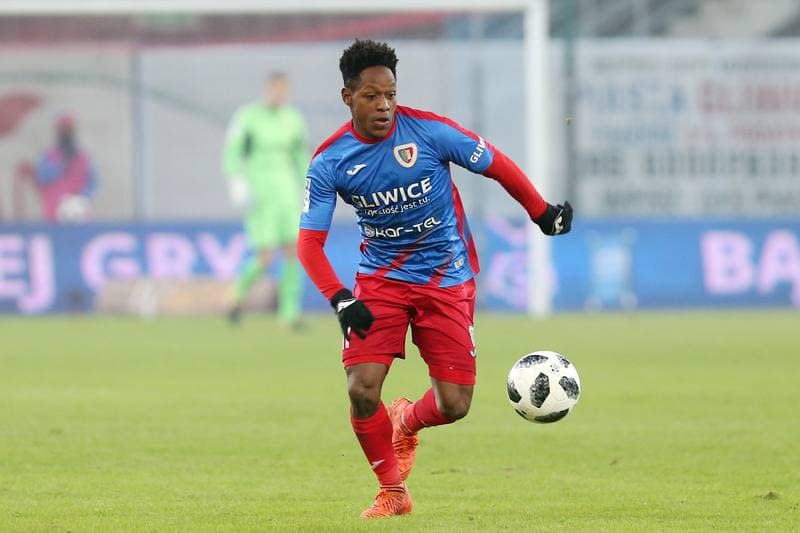 Football. Lotto Ekstraklasa. Piast Gliwice - Jagiellonia Bialystok. 12.02.2018