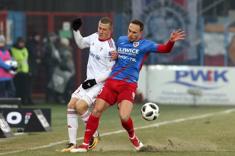 Football. Lotto Ekstraklasa. Piast Gliwice - Gornik Zabrze. 03.03.2018