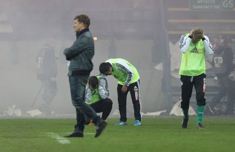 Football. T-mobile Ekstraklasa. Wisla Krakow - Legia Warsaw. 13.04.2013