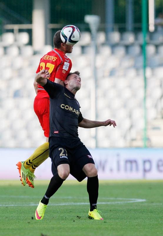 Football. PKO BP Ekstraklasa. Korona Kielce - Cracovia Krakow. 14.08.2015