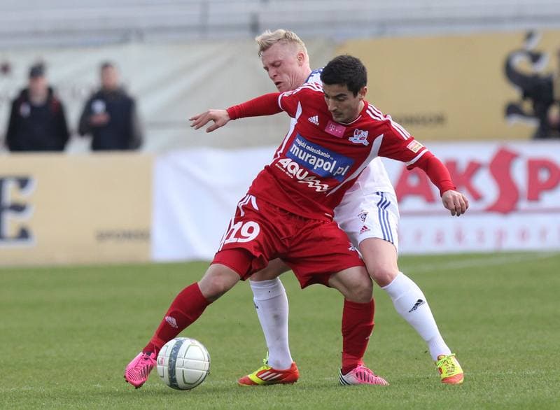 Football. T-Mobile Ekstraklasa. Gornik Zabrze - Podbeskidzie Bielsko-Biala. 27.04.2012