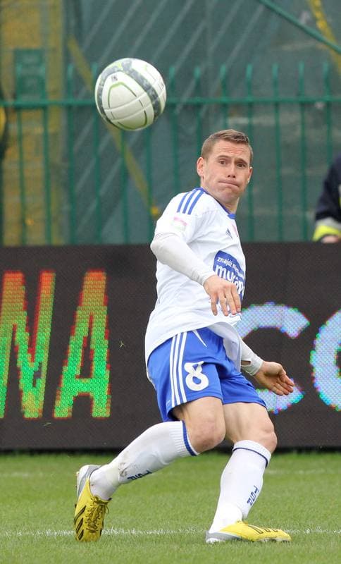 Football. T-Mobile Ekstraklasa. Podbeskidzie Bielsko-Biala - GKS Belchatow. 20.04.2013