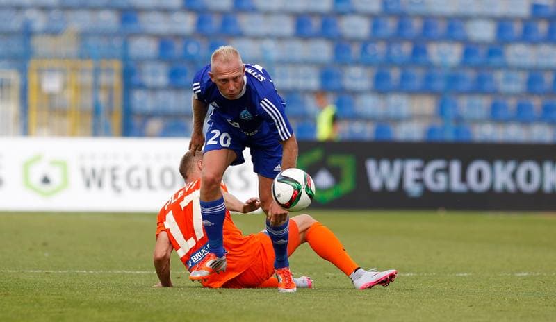 Football. PKO BP Ekstraklasa. Ruch Chorzow - Termalica Bruk-Bet Nieciecza. 22.08.2015