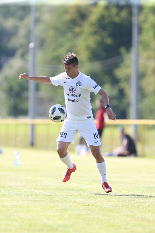 Football. Friendly Match. 1 FC Slovacko - Piast Gliwice. 04.07.2018