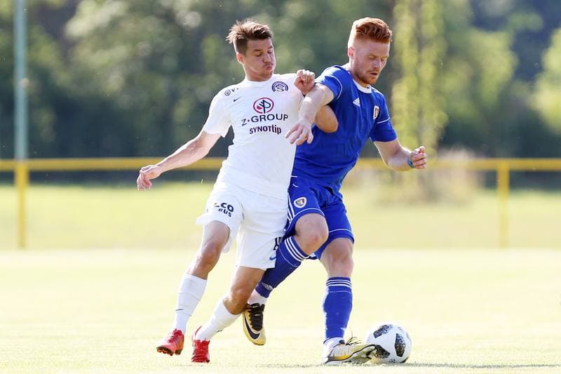 Football. Friendly Match. 1 FC Slovacko - Piast Gliwice. 04.07.2018