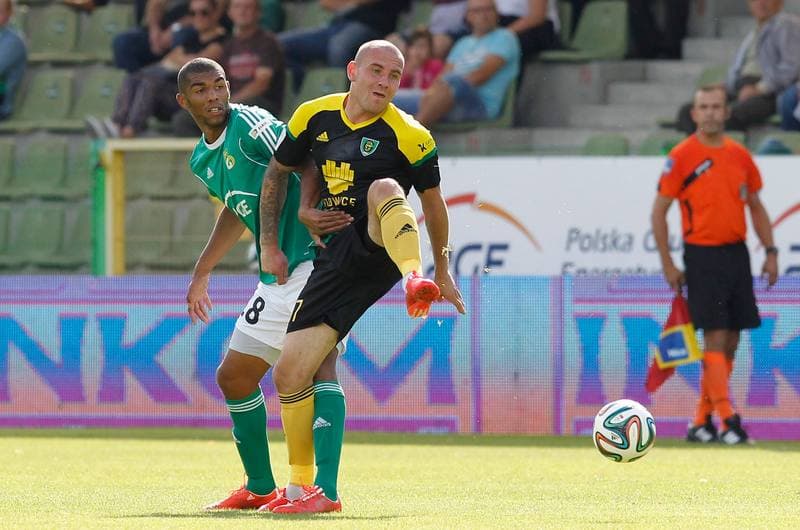 Football. Friendly Match. GKS Belchatow - GKS Katowice. 21.02.2015