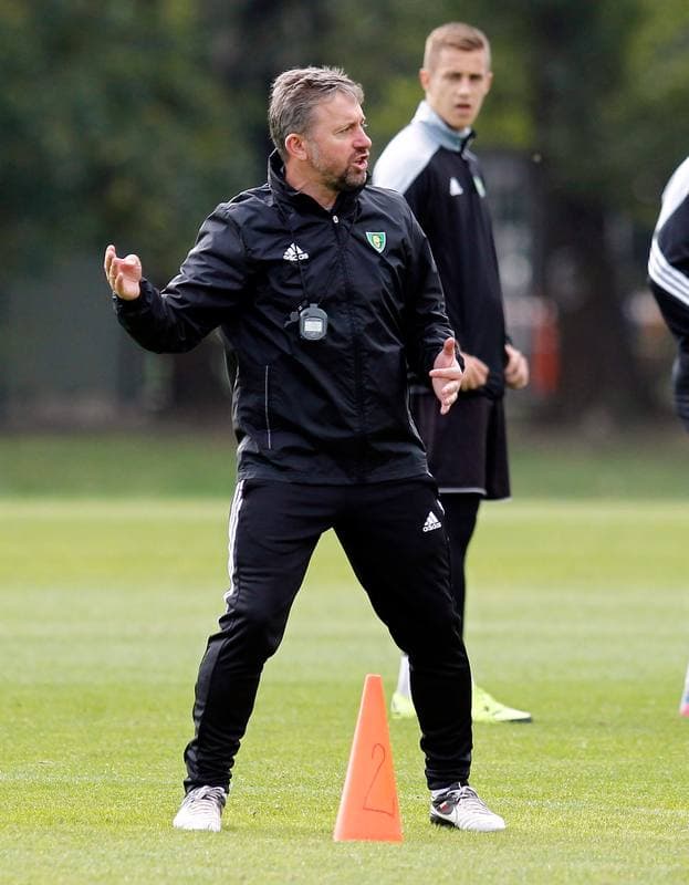 Football. GKS Katowice. Training. 19.01.2015