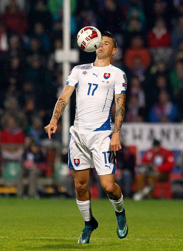 Football. UEFA Euro 2016 Qualifiers. Slovakia - Belarus. 09.10.2015