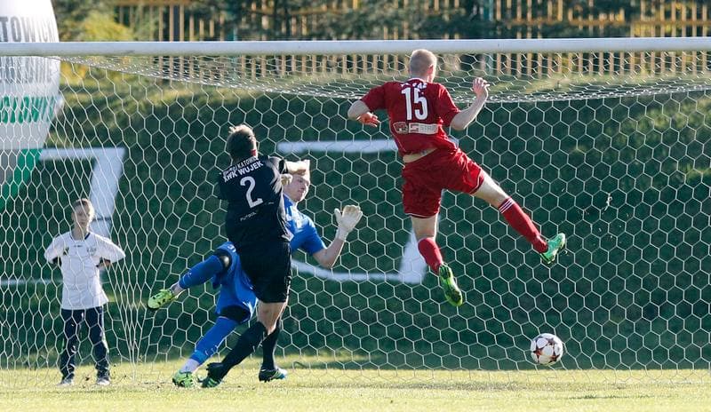 Football. I Liga. Rozwoj Katowice - Pogon Siedlce. 24.10.2015