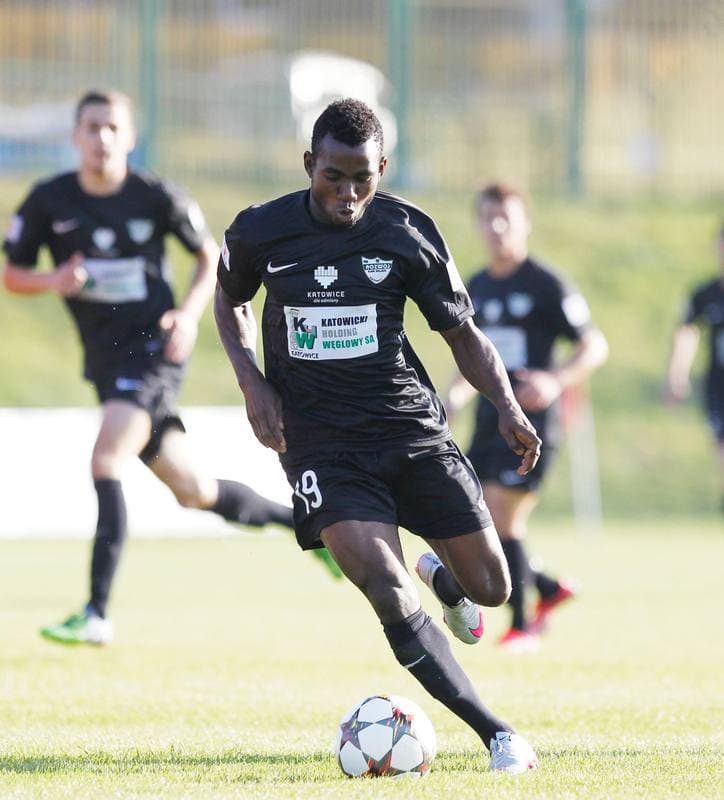 Football. I Liga. Rozwoj Katowice - Pogon Siedlce. 24.10.2015