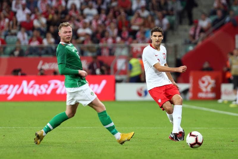Football. International Friendly. Poland - Republic of Ireland. 11.09.2018