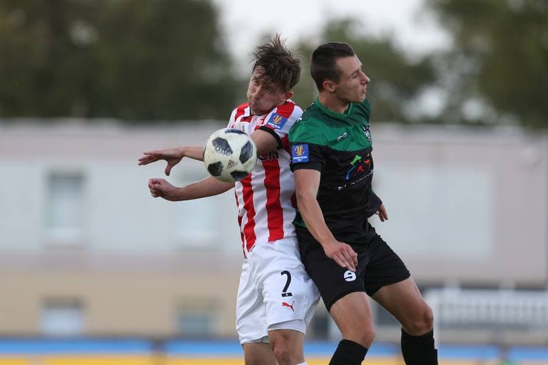 Football. Polish Cup. ROW 1964 Rybnik - Cracovia Krakow. 26.09.2018