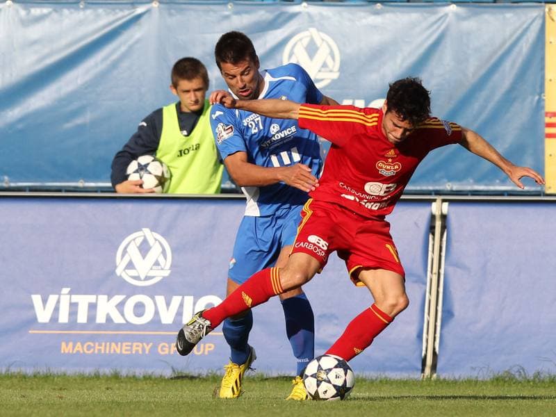 Football. Gambrinus Liga. Banik Ostrava - Dukla Prague. 22.05.2013
