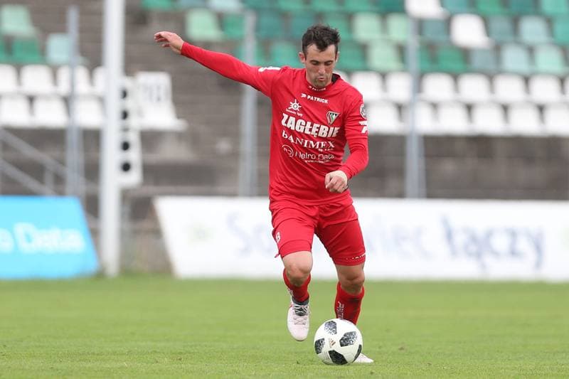 Football. Sparing. Zaglebie Sosnowiec - Sleza Wroclaw. 16.07.2018