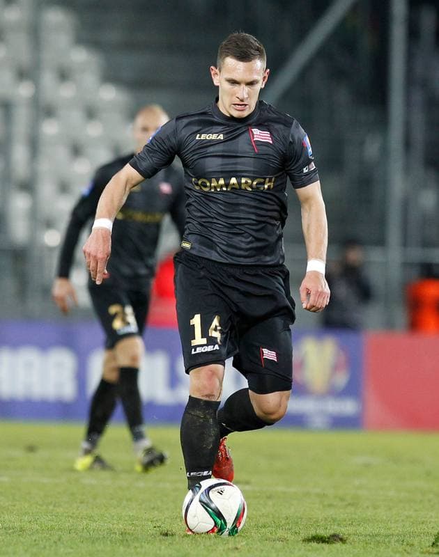 Football. Polish Cup. Cracovia Krakow - Zaglebie Sosnowiec. 19.11.2015