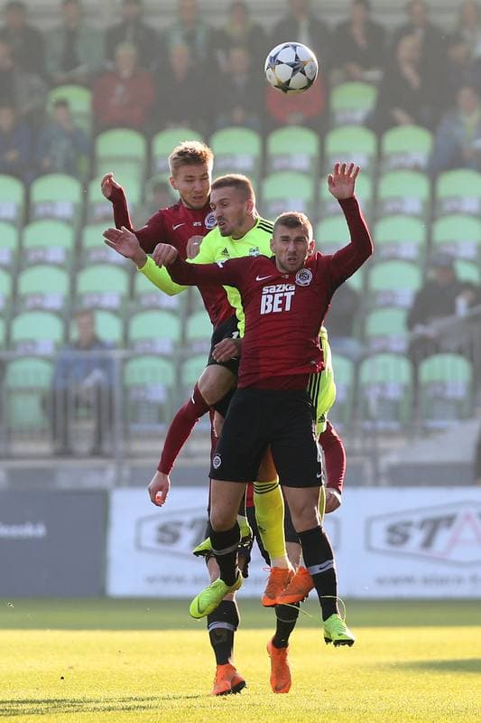 Football. Fortuna:Liga. MFK Karvina - Sparta Prague. 10.11.2018