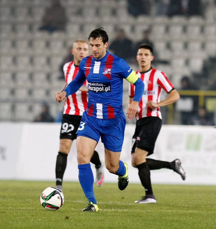 Football. PKO BP Ekstraklasa. Cracovia Krakow - Podbeskidzie Bielsko Biala. 02.12.2015