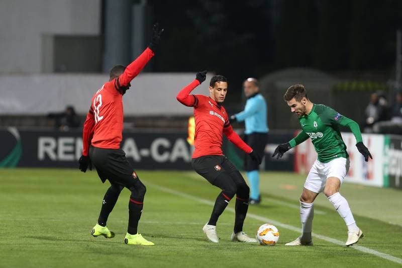 Football. UEFA Europa League. FK Jablonec - Stade Rennais FC. 29.11.2018