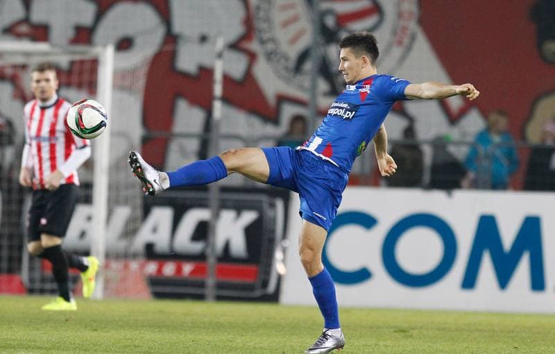 Football. PKO BP Ekstraklasa. Cracovia Krakow - Podbeskidzie Bielsko Biala. 02.12.2015