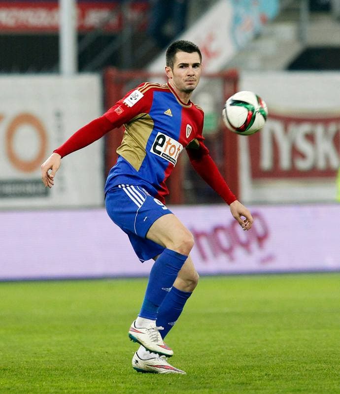Football. PKO BP Ekstraklasa. Piast Gliwice - Cracovia Krakow. 05.12.2015