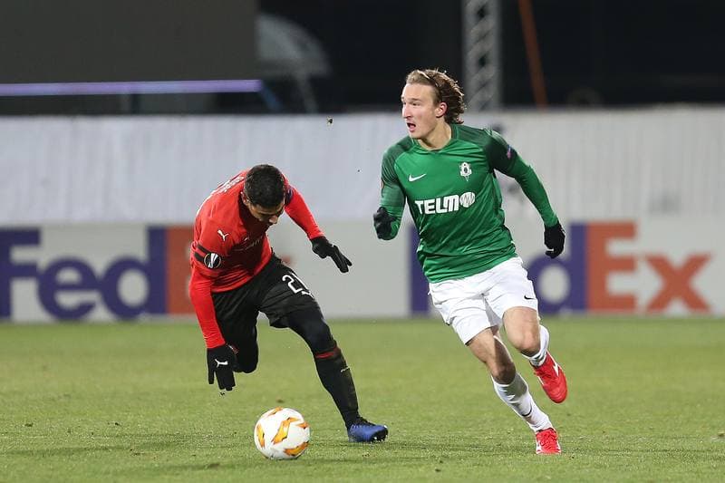 Football. UEFA Europa League. FK Jablonec - Stade Rennais FC. 29.11.2018