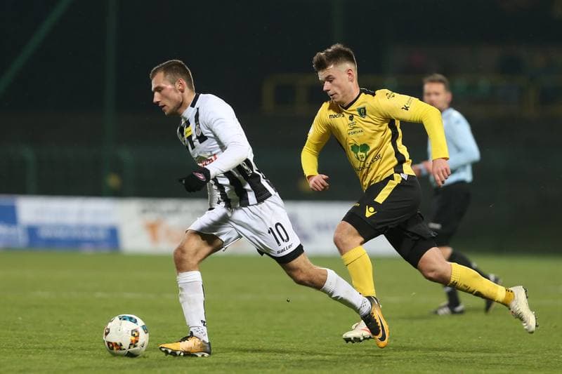Football. Fortuna I Liga. GKS Katowice - Sandecja Nowy Sacz. 02.12.2018