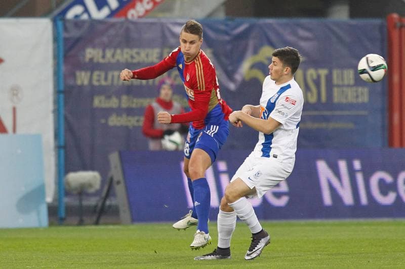 Football. PKO BP Ekstraklasa. Piast Gliwice - Lech Poznan. 20.12.2015