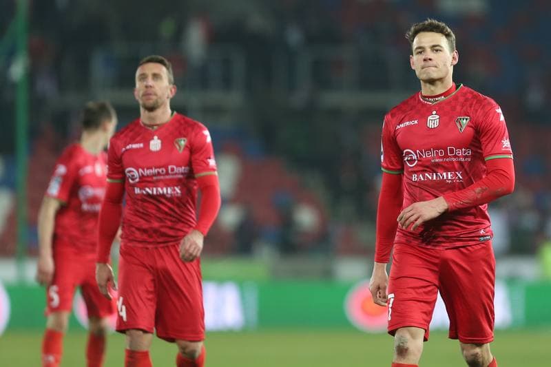 Football. Lotto Ekstraklasa. Gornik Zabrze - Zaglebie Sosnowiec. 23.02.2019
