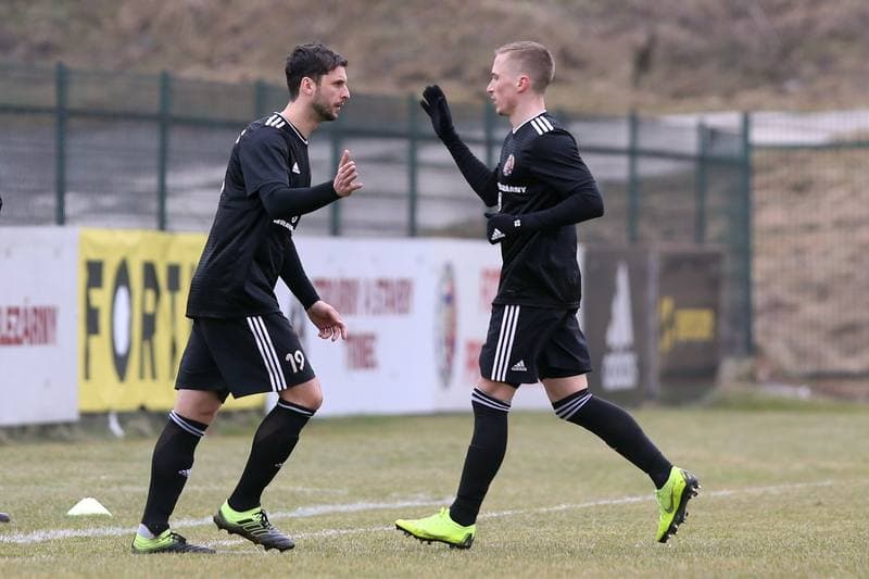 Football. Fortuna Narodni Liga. Fotbal Trinec - FK Usti nad Labem. 02.03.2019