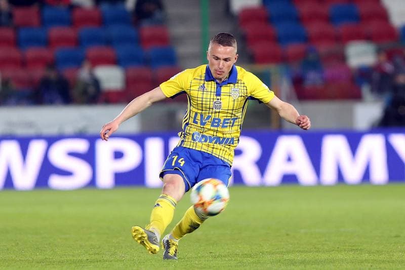 Football. Lotto Ekstraklasa. Gornik Zabrze - Arka Gdynia. 22.04.2019