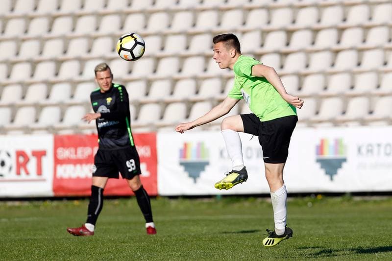 Football. II Liga. Rozwoj Katowice - Gornik Leczna. 18.04.2019