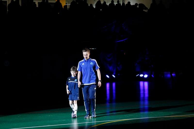 Football. Ruch Chorzow. Team Presentation. 08.02.2016