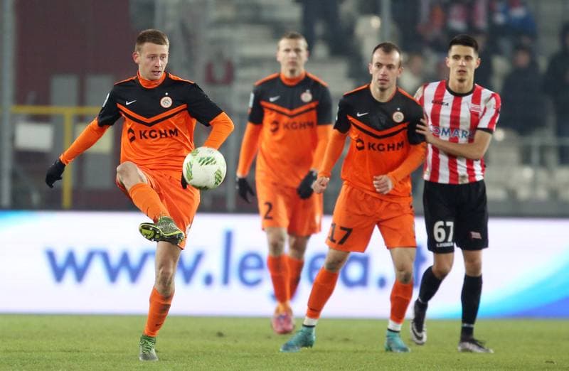 Football. Ekstraklasa. Cracovia Krakow - Zaglebie Lubin. 26.02.2016