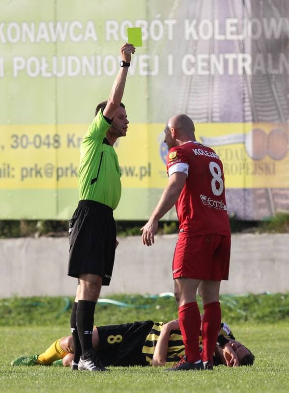 Football. I Liga. Kolejarz Stroze - GKS Katowice. 29.09.2013