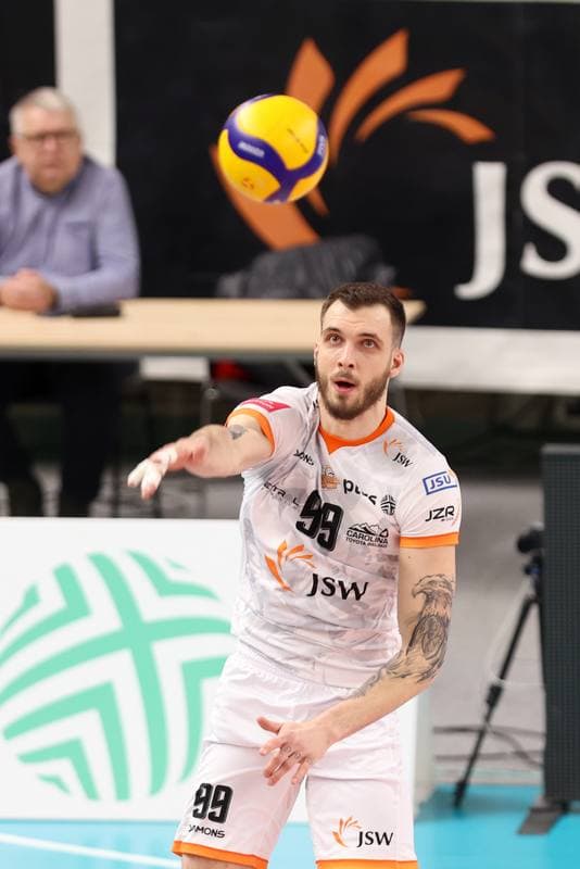 Volleyball. PlusLiga. Jastrzebski Wegiel - PSG Stal Nysa. 14.01.2024