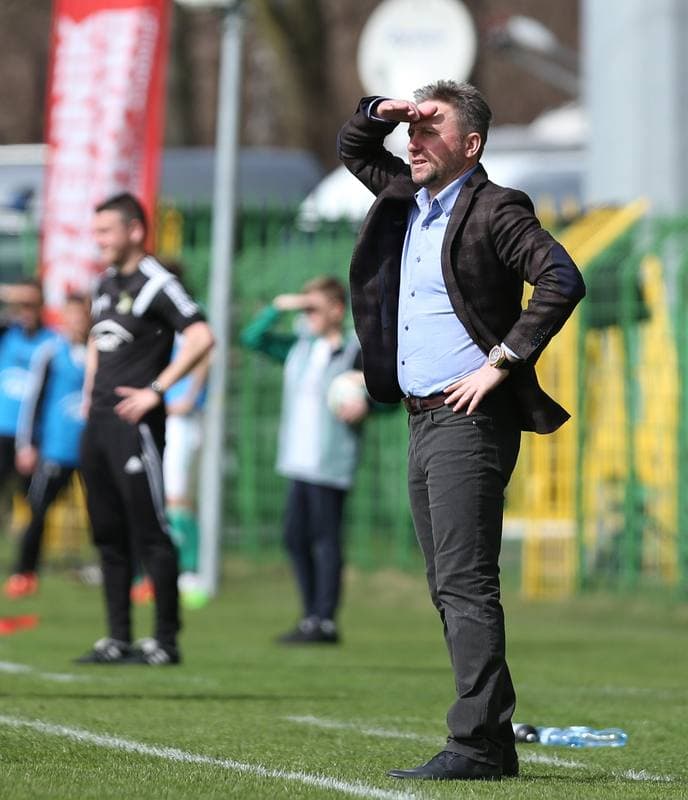 Football. I Liga. GKS Katowice - GKS Belchatow. 03.04.2016
